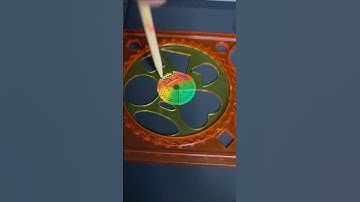 Spirograph drawing - Find the mistake #art #satisfying