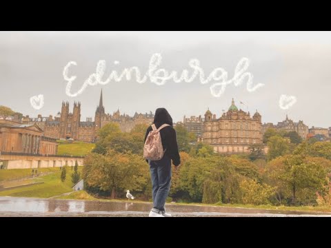 solo trip to edinburgh, scotland | vlog 🌧️🏴󠁧󠁢󠁳󠁣󠁴󠁿