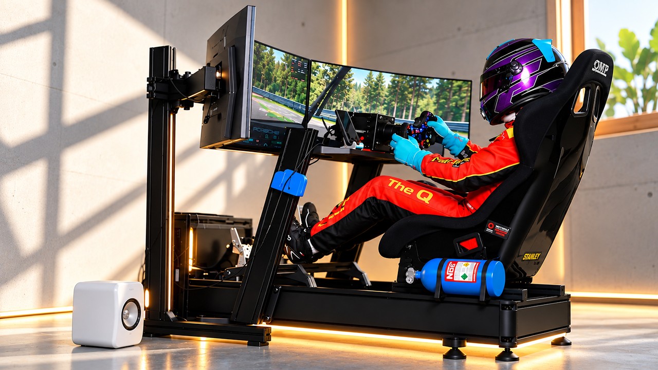 I Built an Ultimate Racing Simulator. Will It Make Me Faster on Real Track?