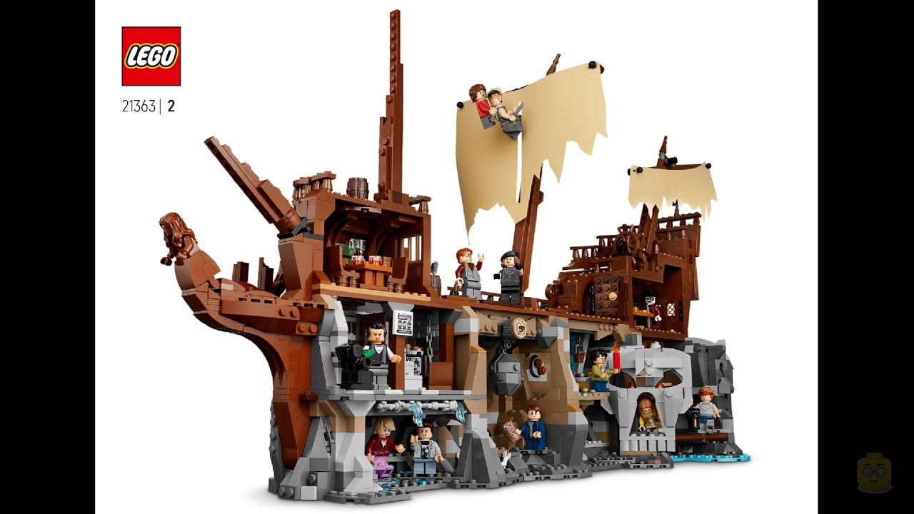 LEGO Ideas 21363 - Complete The Goonies Instructions! (Booklet 02 of 02)