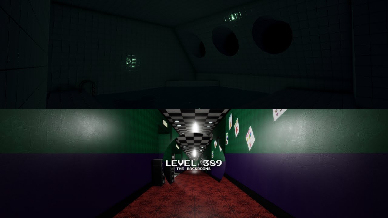 Backrooms [REDACTED] how to beat Level 389 and another level - YouTube