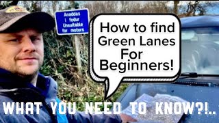 4WD Greenlaning Uk for Beginners.
