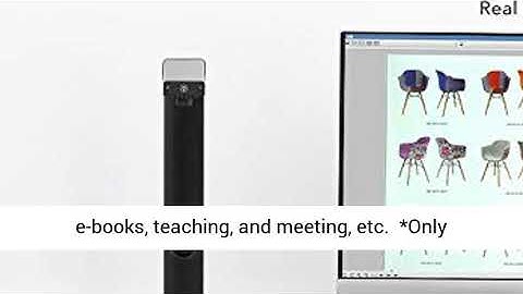 iOCHOW S5 Book & Document Camera, 22MP High Definition Professional Portable Book Scanner,