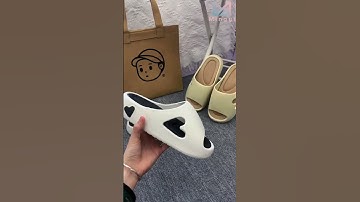 Show your own style on slippers with your logo | Custom slides #shorts