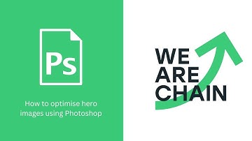 How to optimise images for websites using Photoshop