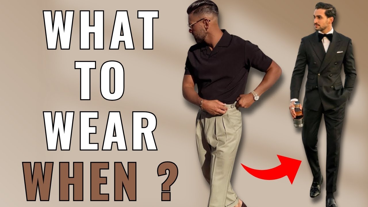 From Casual to Formal  MASTERING Every Dress Code Like a BOSS