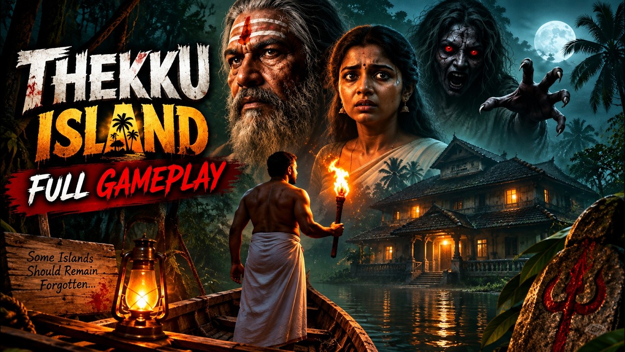 The TERRIFYING Kerala Horror Game! 😱👻 | THEKKU ISLAND | Tamil Full Gameplay
