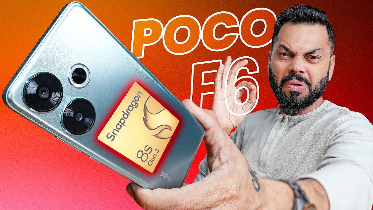 POCO F6 Unboxing & First Look⚡Flagship Performance At ₹24,000?! Ft.Redmi Turbo 3 - Trakin Tech