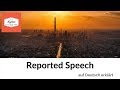 Reported Speech Auf Deutsch Erklärt Indirekte Rede Englisch mp3