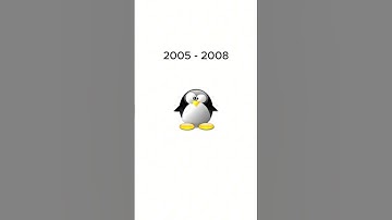 Linux logo history #linux #linuxkernel  #logohistory