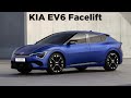 New KIA EV6 Facelift 2025 revealed! First look and details!
