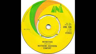 UK New Entry 1970 (176) Matthews Southern Comfort - Woodstock