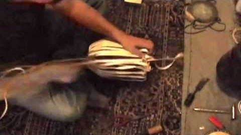 How to: Tabla Reheading, 16x speed