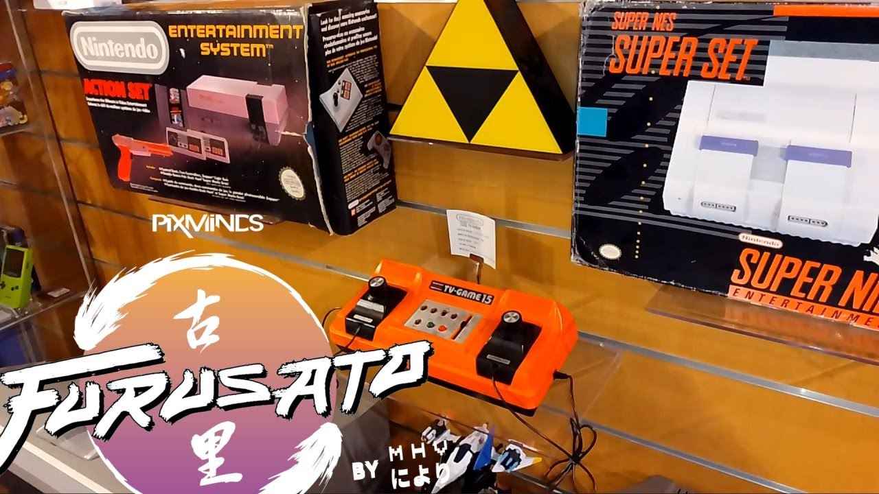L'incroyable collection Retrogaming du PIXMINDS FURUSATO !