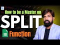 How to be a Master on SPLIT Functilon in Google Sheets