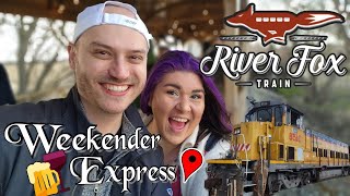 River Fox Train Weekender Express | Drinks and Fun on a 2 Hour Train Ride through Sacramento, CA