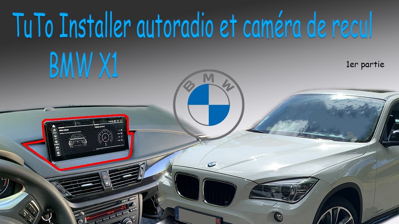 Écran Radio 7´ Android 10 pour BMW Series Model 1 E81 E82 E87 E88.  Maintenant avec une caméra arrière!