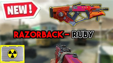 RAZORBACK - RUBY | CALL OF DUTY MOBILE