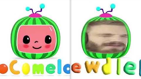 Pewdiepie Intro vs. Cocomelon Intro Effects collection | pewdiepie vs cocomelon 2020