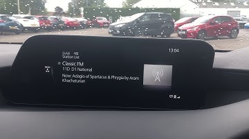 New Mazda 3 and CX-30 Apple Car Play