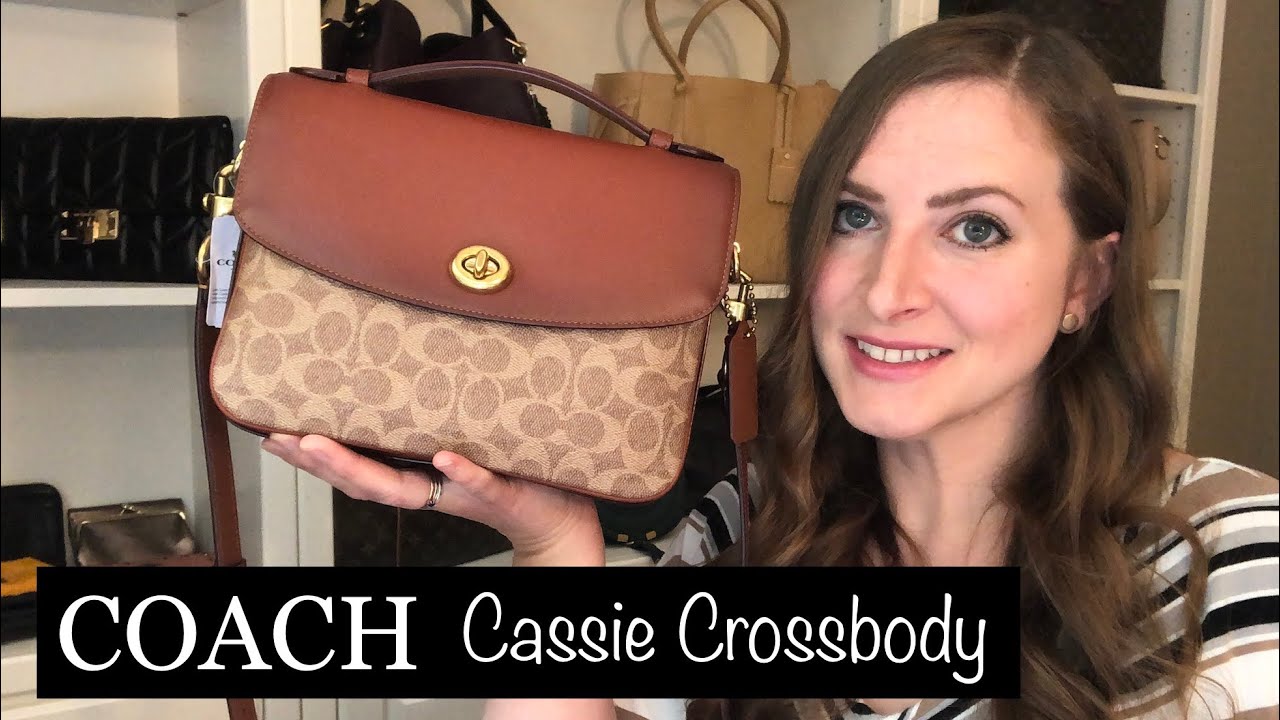 REVIEW* New Coach Cassie Crossbody! Features, What Fits, Mod Shots 