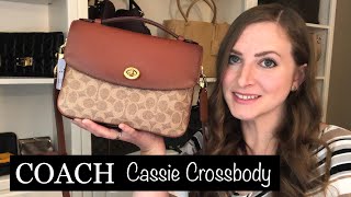 REVIEW* New Coach Cassie Crossbody! Features, What Fits, Mod Shots - YouTube