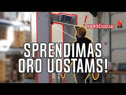 Hikvision Metalo detektorius su termokamera karščiavimo aptikimui+testas ISD-SMG318LT-F / EPISODE 6