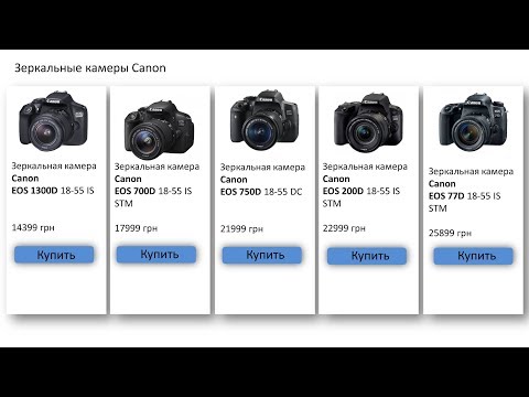 Обзор актуальной линейки любительских зеркальных камер Canon (EOS 1300D, 700D, 750D, 200D, 77D)