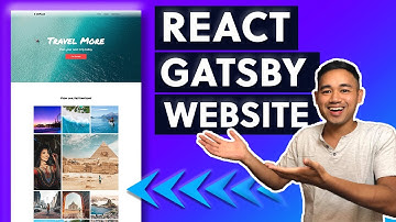 React Website Using Gatsby JS Tutorial - Responsive Project with Gatsby Image