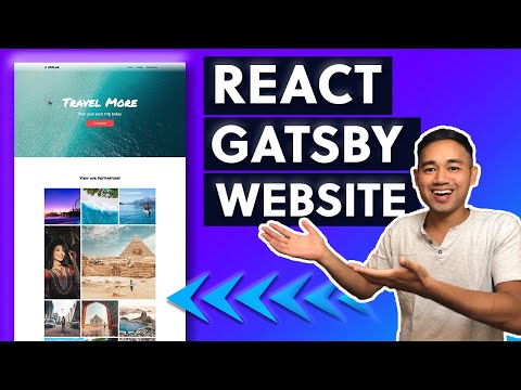 React Website Using Gatsby JS Tutorial - Responsive Project with Gatsby Image