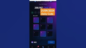ONUS TAP TAP Daily Code||ONUS DAILY CODE || ONUS Code #onusdailycode #onuscode #onustaptapcode
