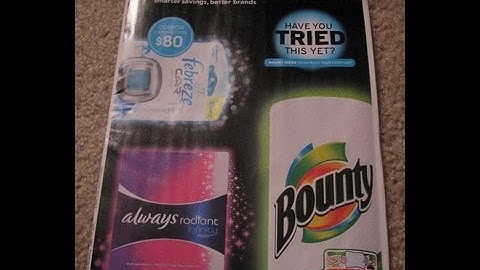 10/28/12 Sunday Coupon Preview: P&G Brand Saver