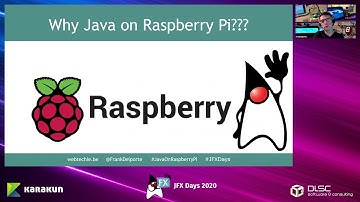 Having Fun with Java and JavaFX on the Raspberry Pi | Frank Delporte @ JFX Days 2020