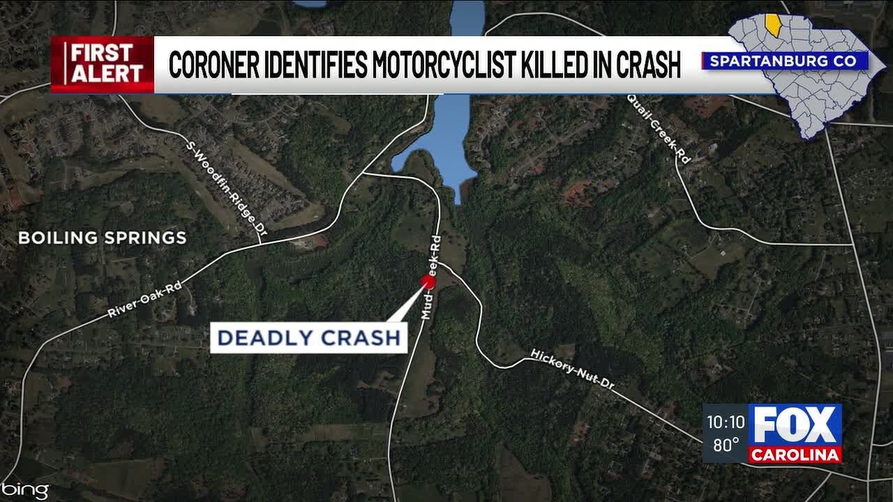 Coroner identifies motorcyclist killed in Upstate crash - YouTube