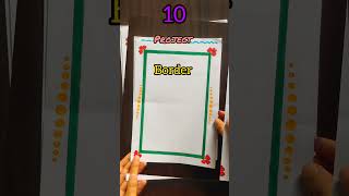 project Border design 🌻