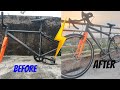 Rebuild my hybrid bike in to a road bike| Pedals &amp; Paces| #cycling #viralvideos