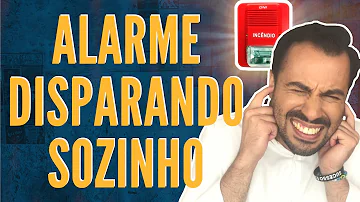 Porque o alarme de incêndio dispara sozinho?