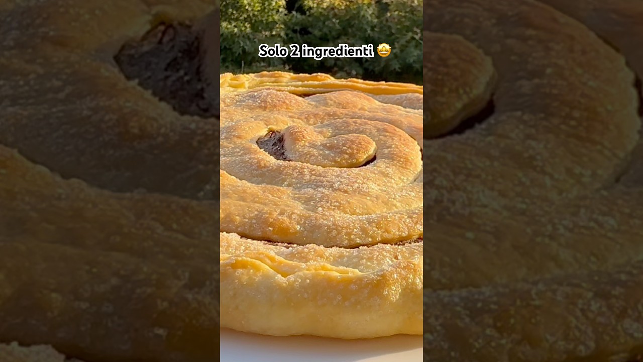 קינוח פסטה עלים עם שני מרכיבים
