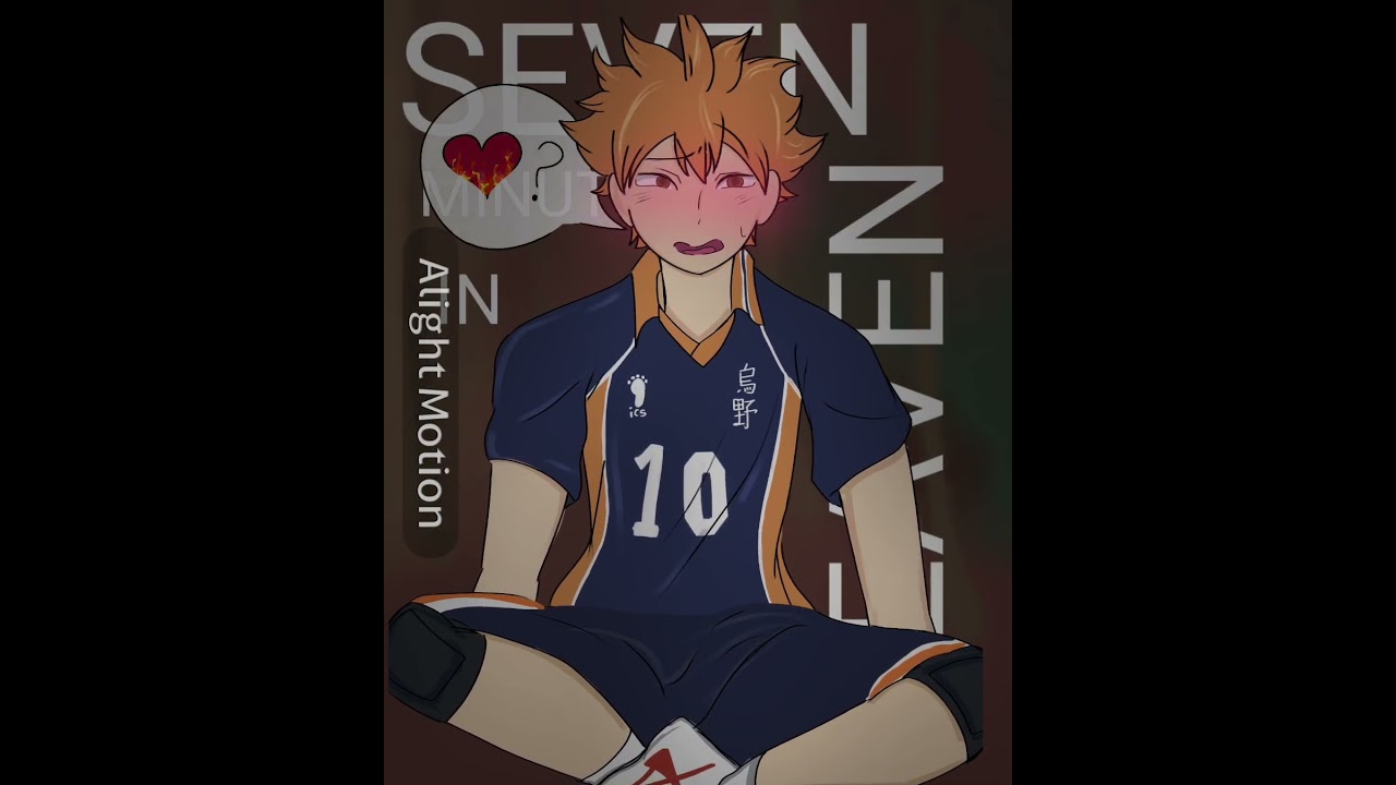 Kageyama tobio & shoyo hinata~♡ \\ Hkyu!! animation/ship! // Seven Minutes in Heaven ||