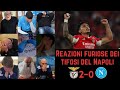Tifosi del Napoli infuriati dopo BENFICA 2-0 NAPOLI | C1 G6