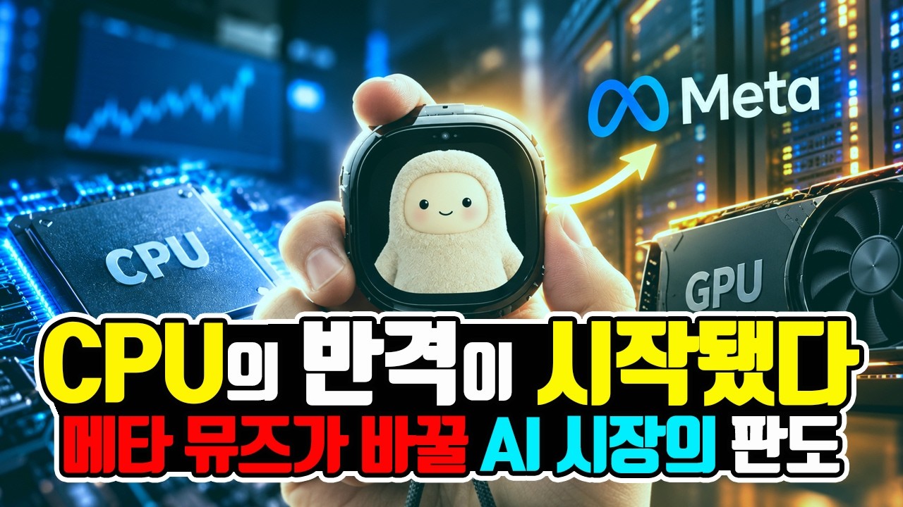 죽어가던 CPU를 부활시킨 메타 '뮤즈'