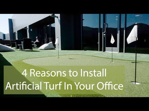 4 Benefits of Installing Turf for Your Office Building