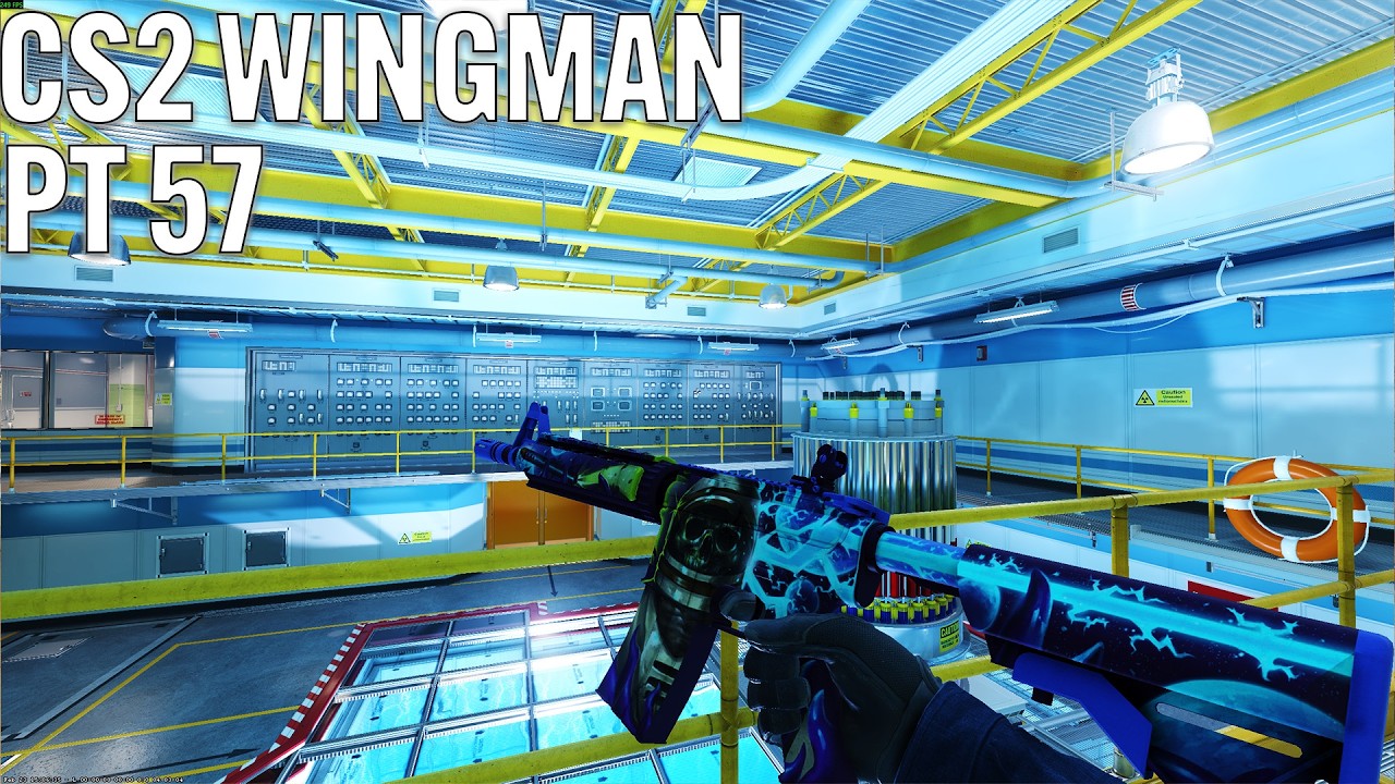 CS2 Wingman To GLOBAL ELITE #57 (Nuke) Full Gameplay