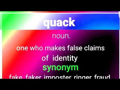 Video: Este șarlatan un cuvânt?