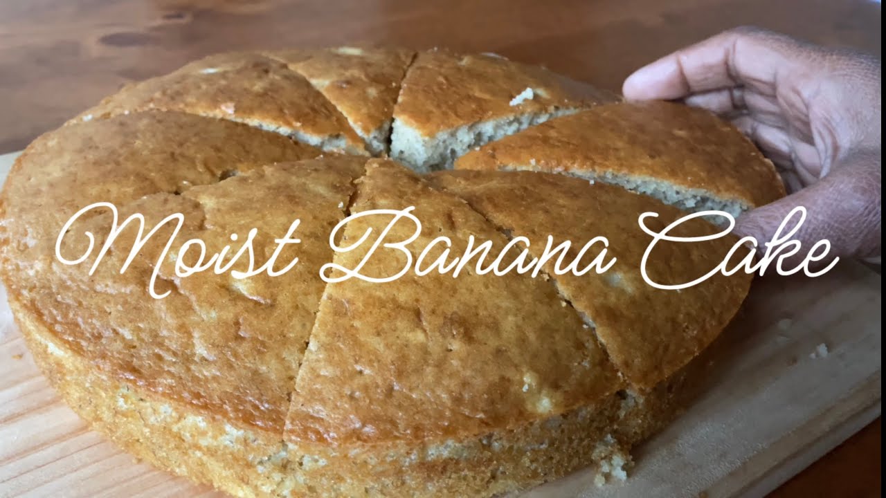 How to make Moist Banana Cake - YouTube