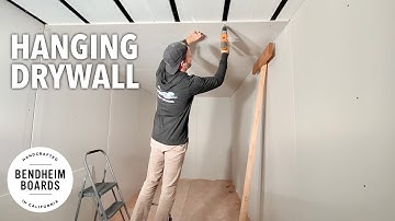 Shipping Container Shaping Bay [Part 4 Hanging Drywall]