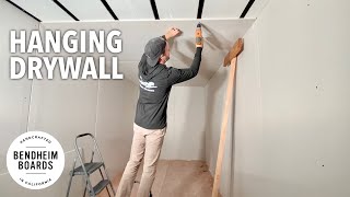 Shipping Container Shaping Bay [Part 4 Hanging Drywall]