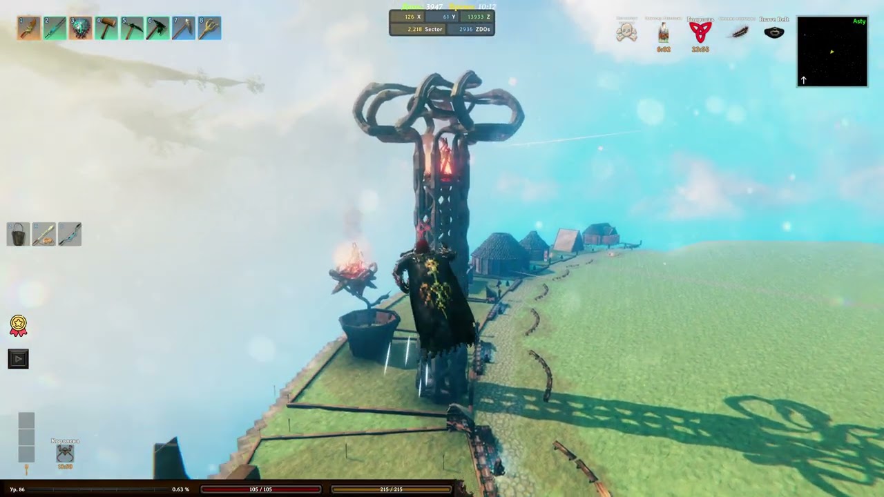 Valheim на сервере Odinsons lite 2025