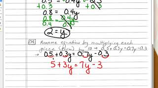 Alg I L.1 .5 Notes Recording