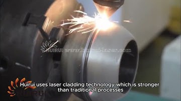 Pump valve laser cladding surface strengthening#lasercladding #machine #laser #valve #pump